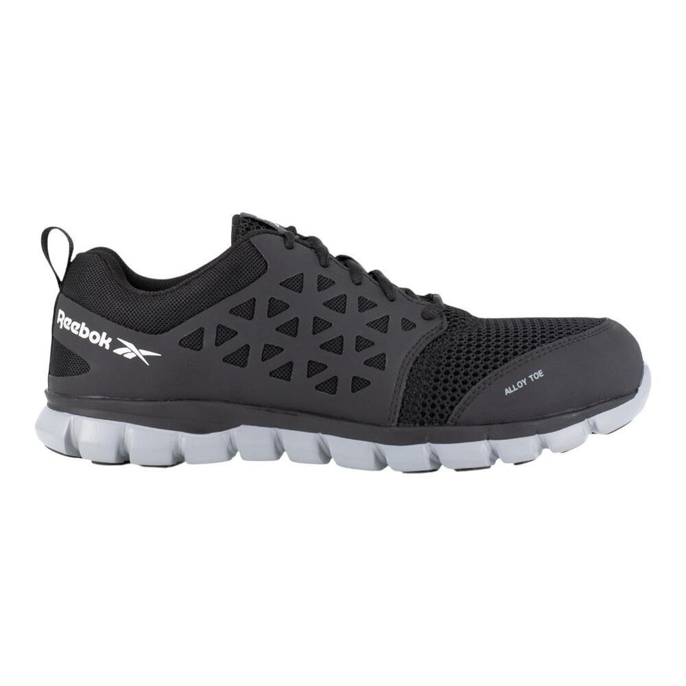 Reebok Women's Black Astroride Work Safety‎ Steel Toe Slip Resistant Shoe | NEW - Picture 2 of 10